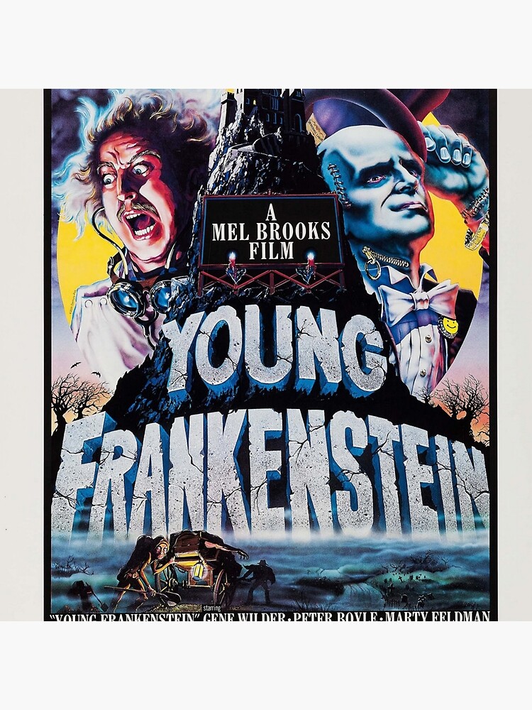 Young Frankenstein Comedy Classic Throw Pillow - Image 2