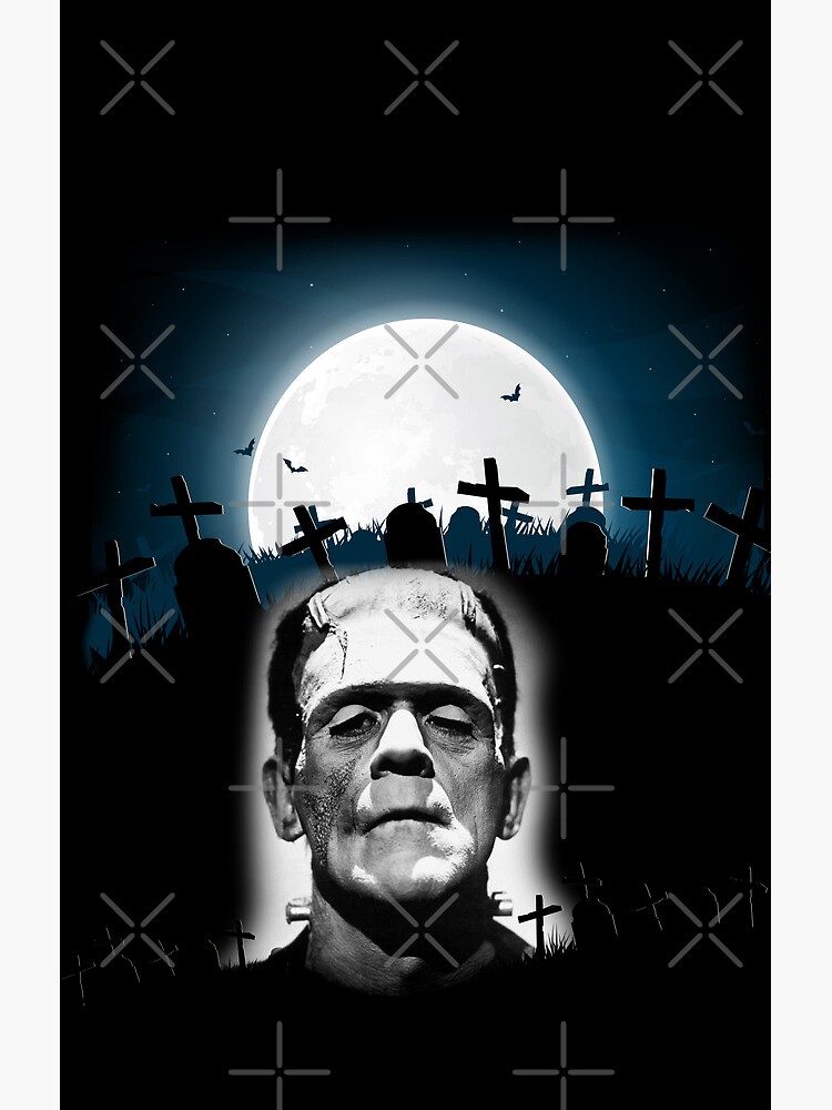 Frankenstein Monster Classic Shower Curtain - Image 2