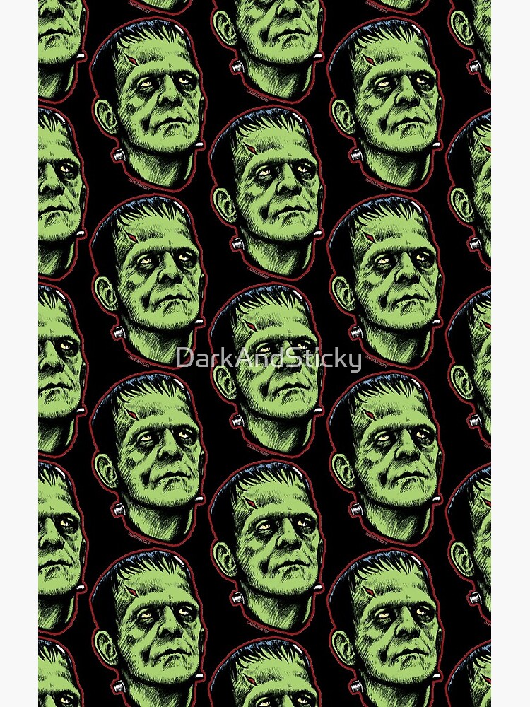 Classic Frankenstein Horror Shower Curtain - Image 2
