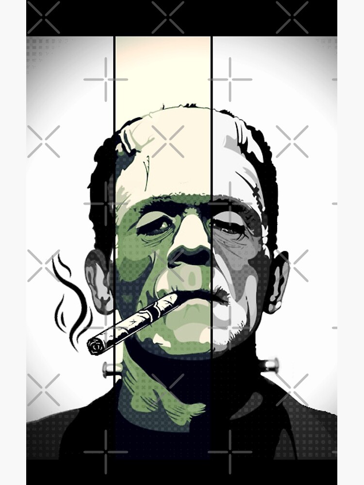 Frankenstein Umd Design Shower Curtain - Image 2