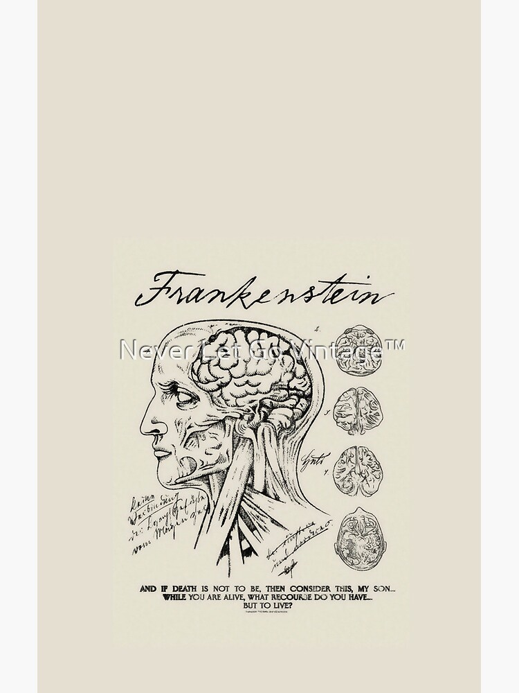 Frankenstein Creature Anatomy Shower Curtain - Image 2