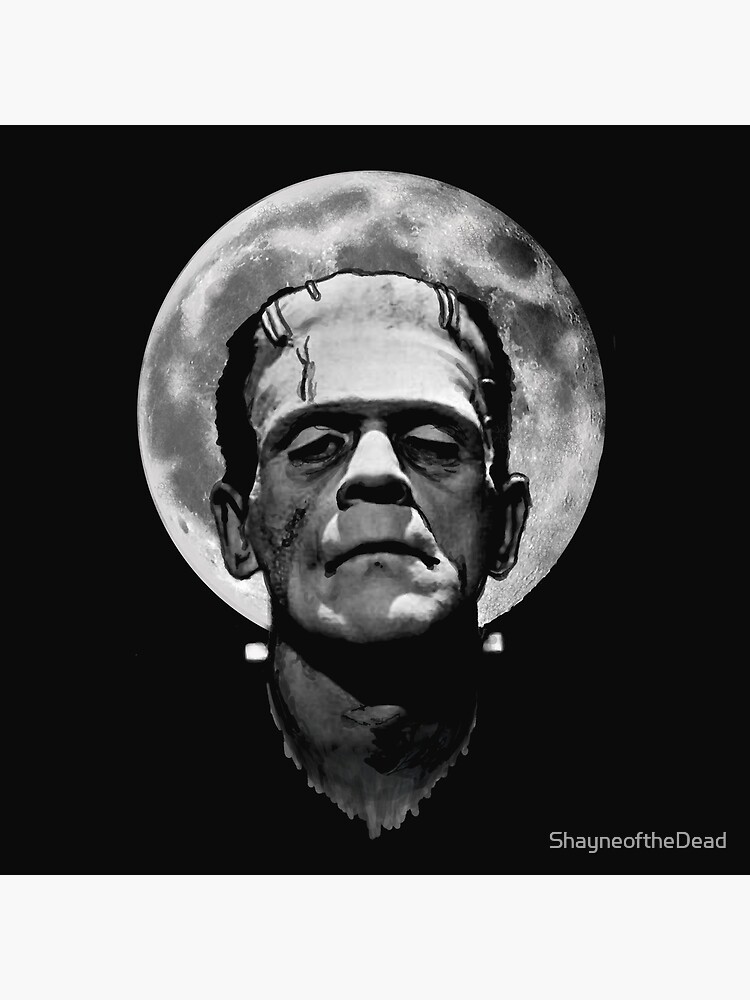 Monster Frankenstein Under Moon Tapestry - Image 2