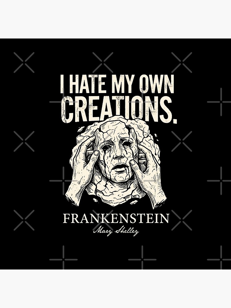 Frankenstein I Hate My Own Creations Tapestry - Image 2