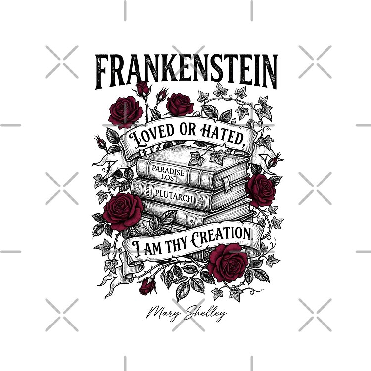 Frankenstein Thy Creation Quote Tote Bag - Image 2