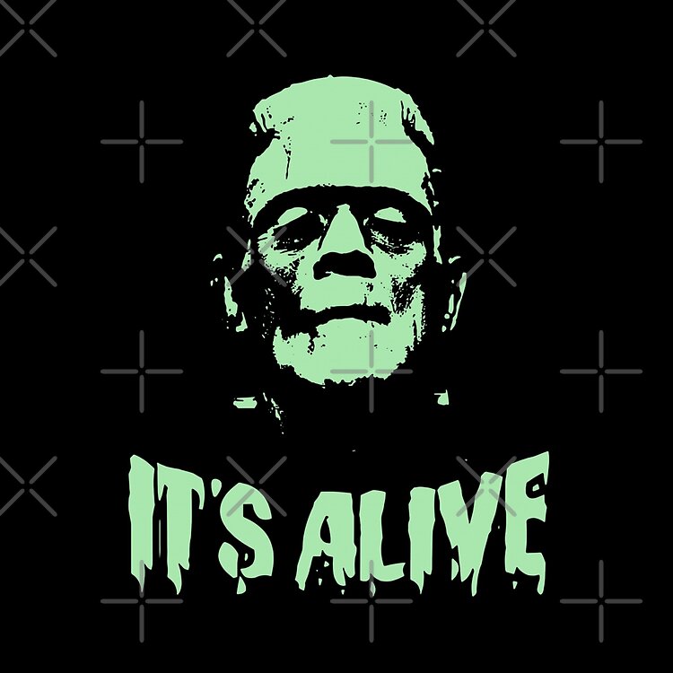 Frankenstein Classic Horror Style Tote Bag - Image 2