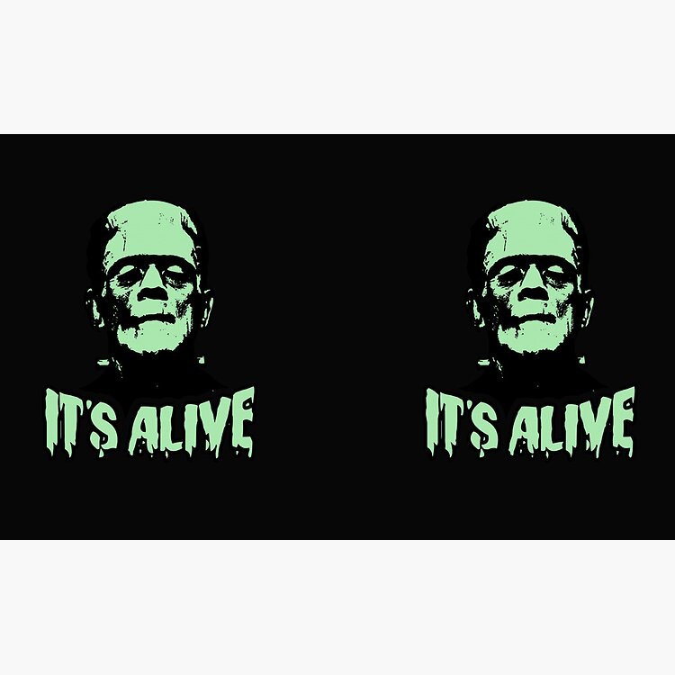 Frankenstein Retro Portrait Mug - Image 3