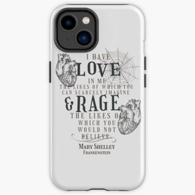 Mary Shelley Frankenstein Rage Iphone Case