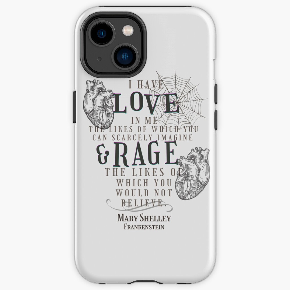 Mary Shelley Frankenstein Rage Iphone Case