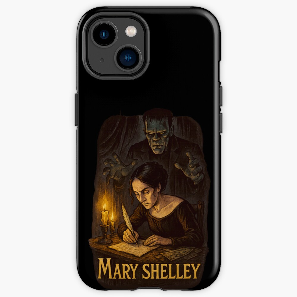 Mary Shelley Last Chapter Quote Iphone Case