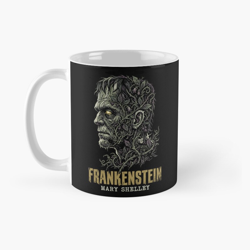 Frankenstein Gothic Creature Vines Mug - Image 2