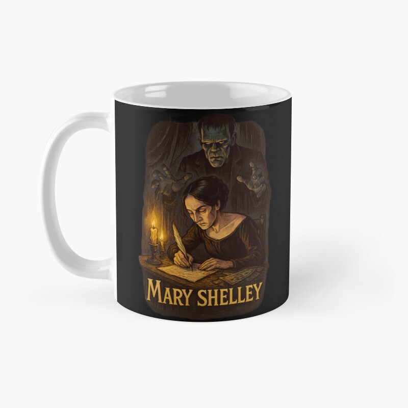 Mary Shelley Last Chapter Quote Mug - Image 2