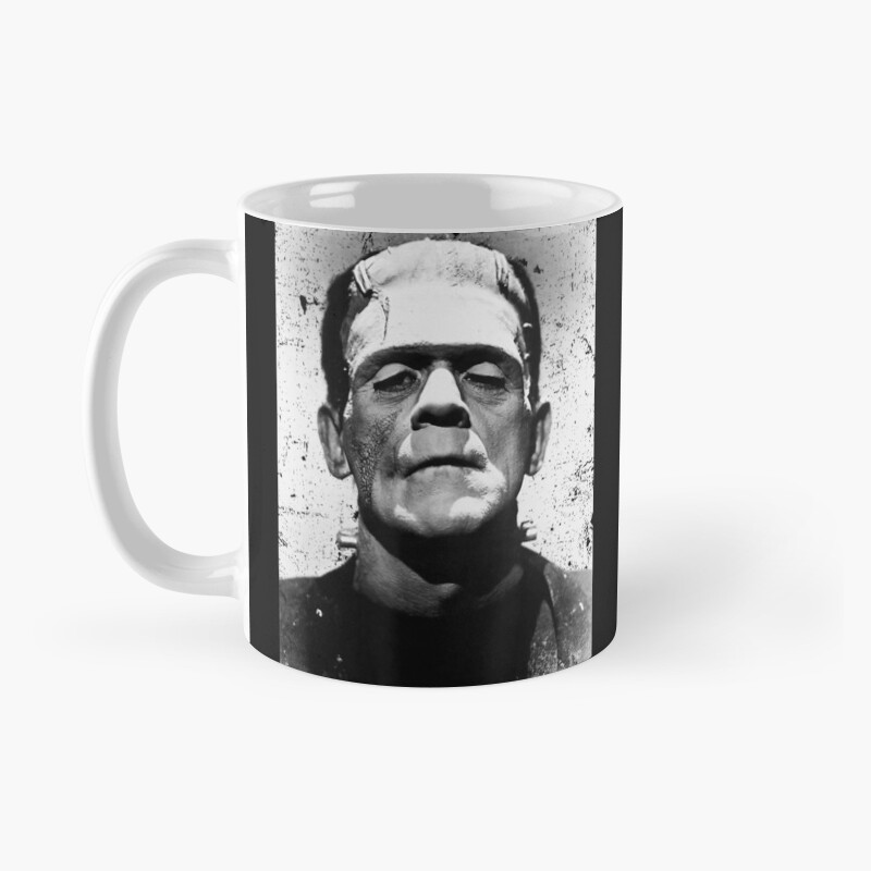 Frankenstein Retro Horror Mug - Image 2