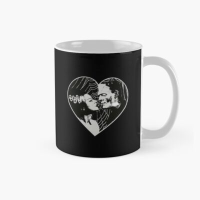 Frankenstein Bride Goth Heart Mug