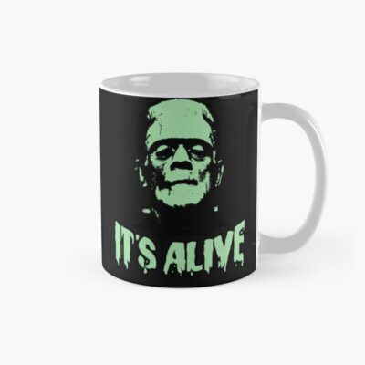 Frankenstein Retro Portrait Mug