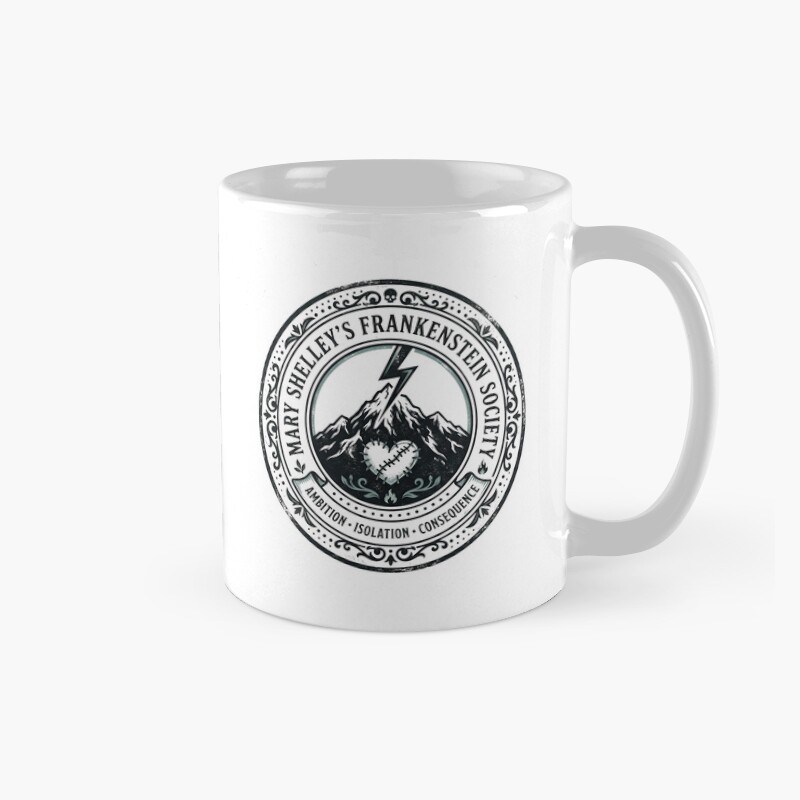 Mary Shelley Frankenstein Society Mug