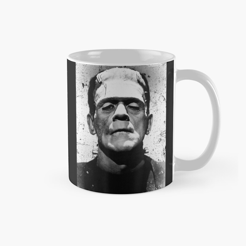 Frankenstein Retro Horror Mug