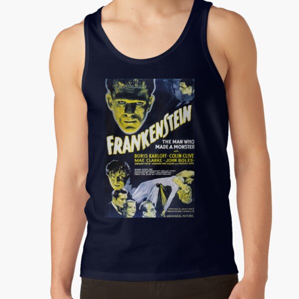 Frankenstein Vintage Gothic Classic Tank Top - Image 5
