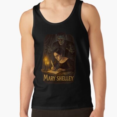 Mary Shelley Last Chapter Gothic Quote Tank Top
