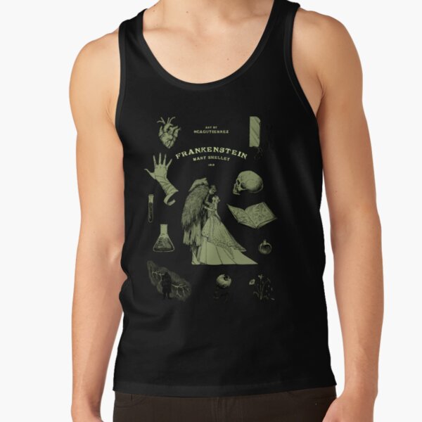 Frankenstein Gothic Monster Portrait Tank Top