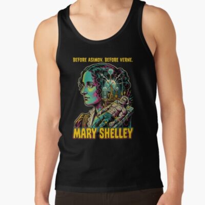 Mary Shelley Frankenstein Sci Fi Quote Tank Top