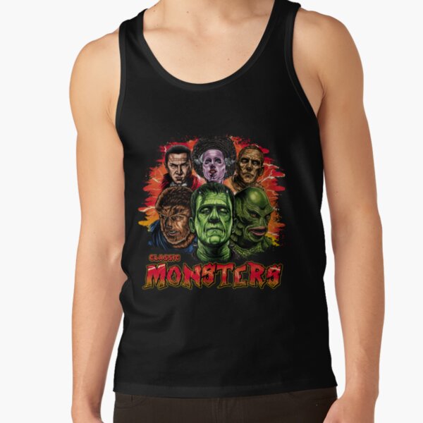 Classic Movie Monsters Frankenstein Tank Top - Image 3