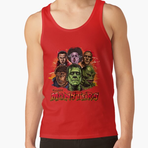 Classic Movie Monsters Frankenstein Tank Top - Image 5