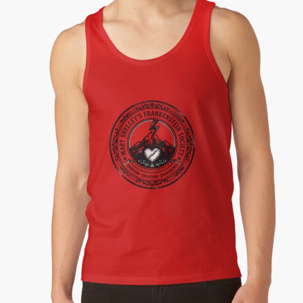 Mary Shelley Frankenstein Society Quote Tank Top - Image 3