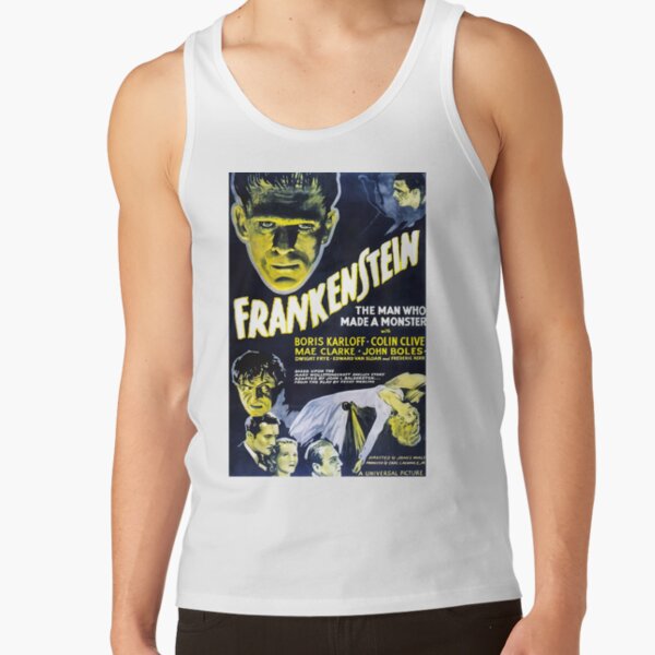 Frankenstein Vintage Gothic Classic Tank Top