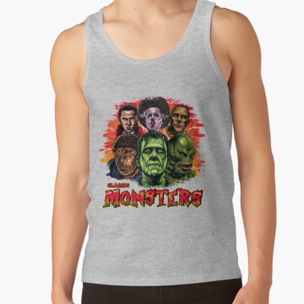 Classic Movie Monsters Frankenstein Tank Top - Image 4