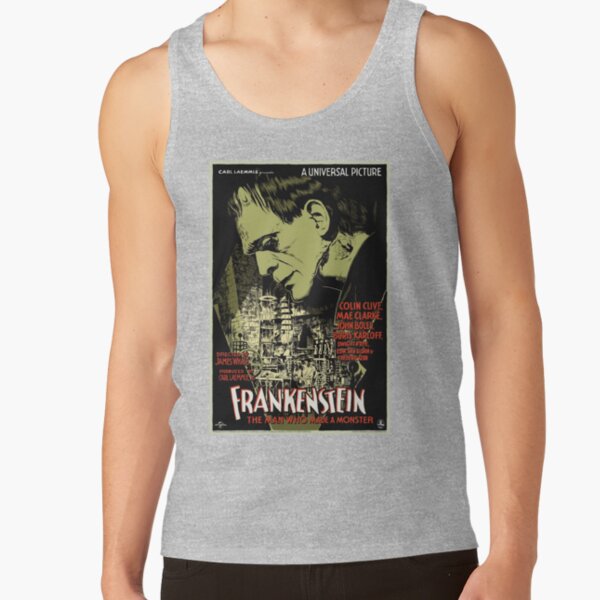 Frankenstein The Man Who Made A Monster Tank Top - Image 4