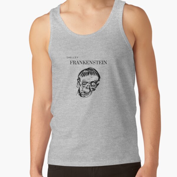 Frankenstein Horror Classic Design Tank Top - Image 3