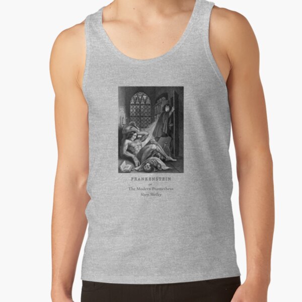 Frankenstein Mary Shelley Gothic Literature Tank Top - Image 3