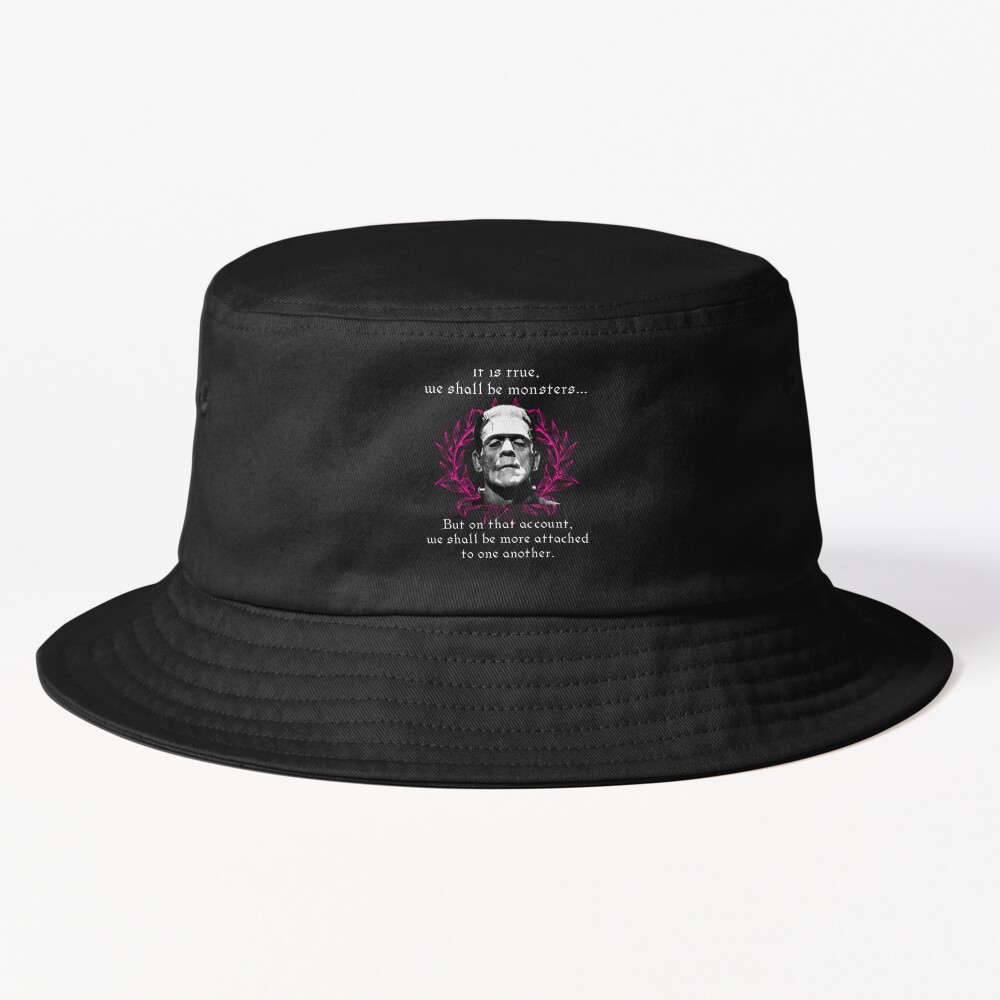 Frankenstein Retro Portrait Bucket Hat