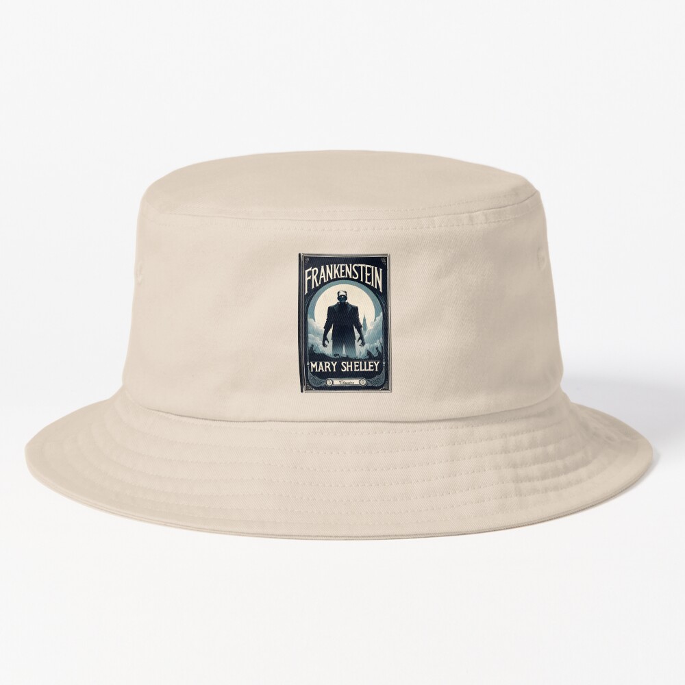 Frankenstein Book Cover Classic Bucket Hat