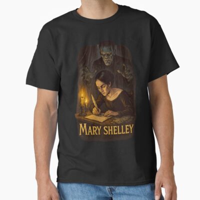 Mary Shelley Last Chapter Gothic Quote T-shirt