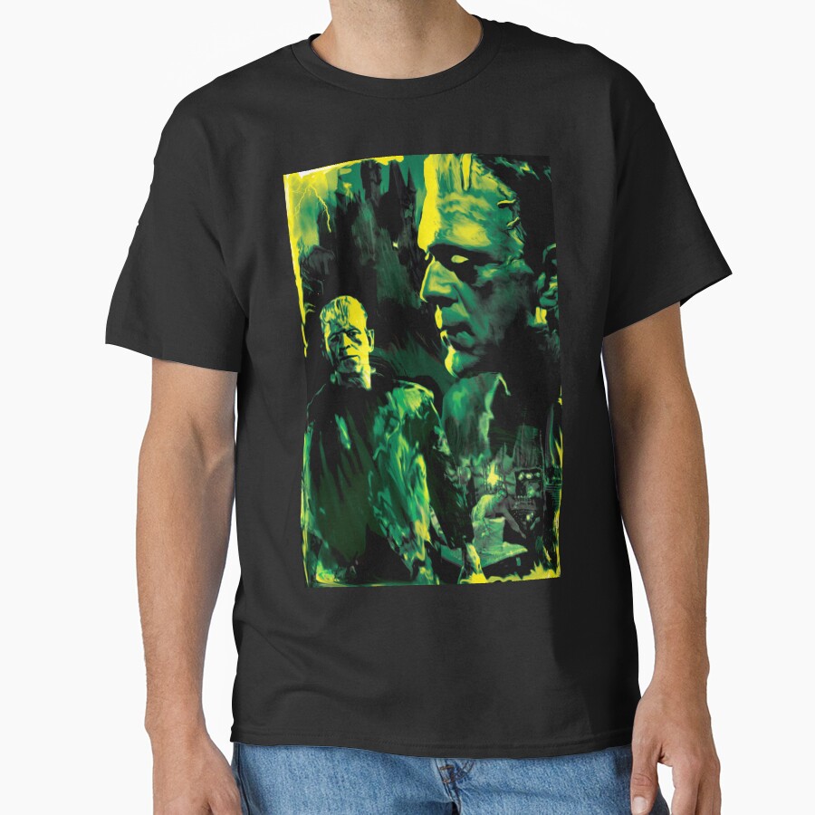 Frankenstein Boris Karloff It’s Alive T-shirt - Image 3