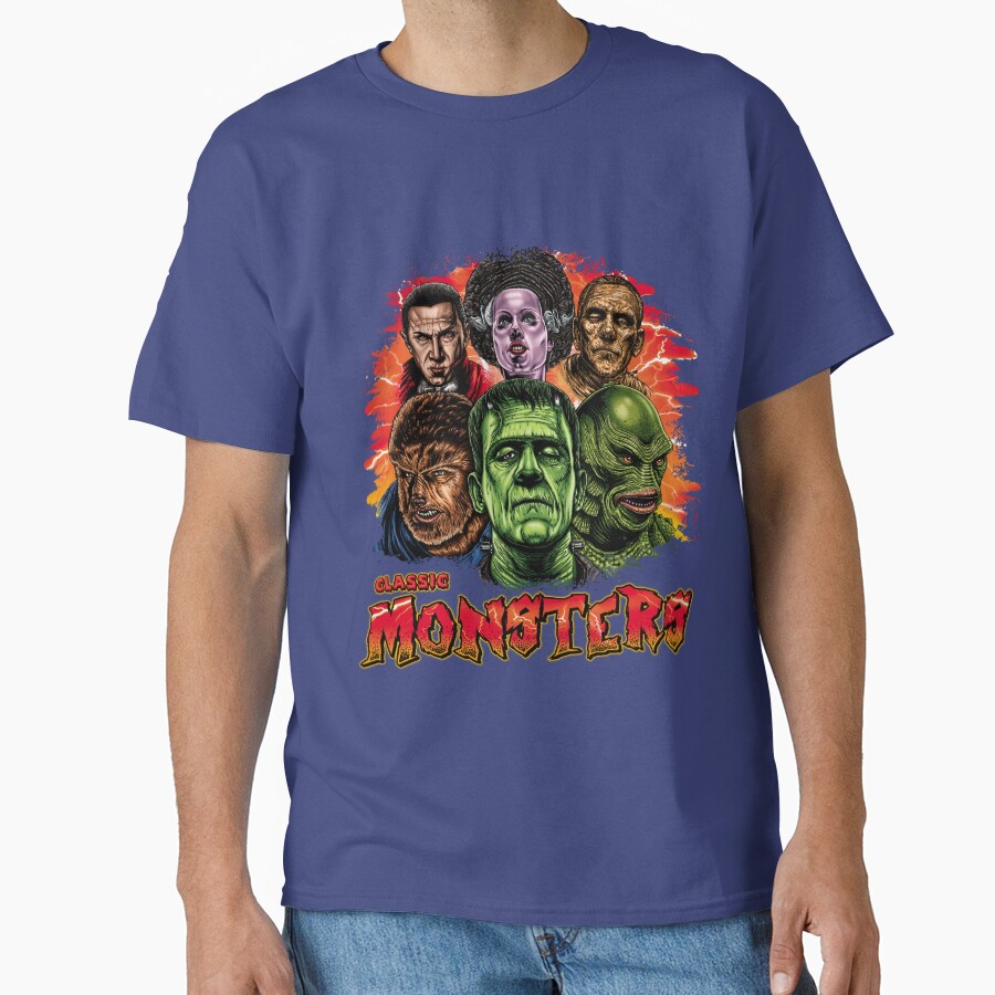 Classic Movie Monsters Frankenstein T-shirt - Image 4