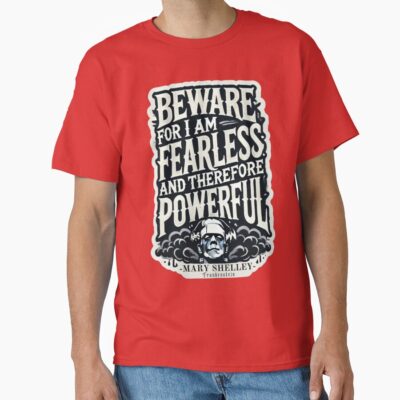 Frankenstein Quote Literary Style T-shirt