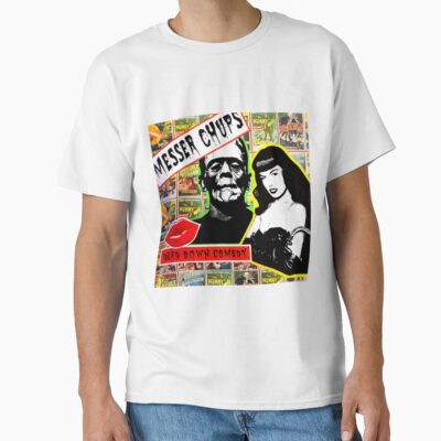 Frankenstein Dead Down Comedy T-shirt