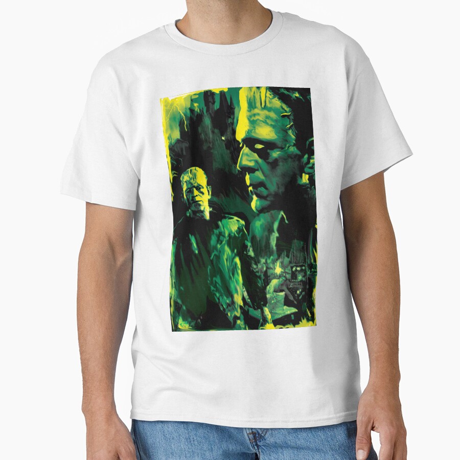 Frankenstein Boris Karloff It’s Alive T-shirt - Image 2