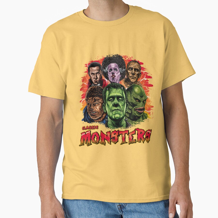 Classic Movie Monsters Frankenstein T-shirt - Image 6