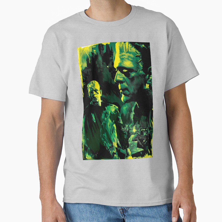 Frankenstein Boris Karloff It’s Alive T-shirt - Image 4
