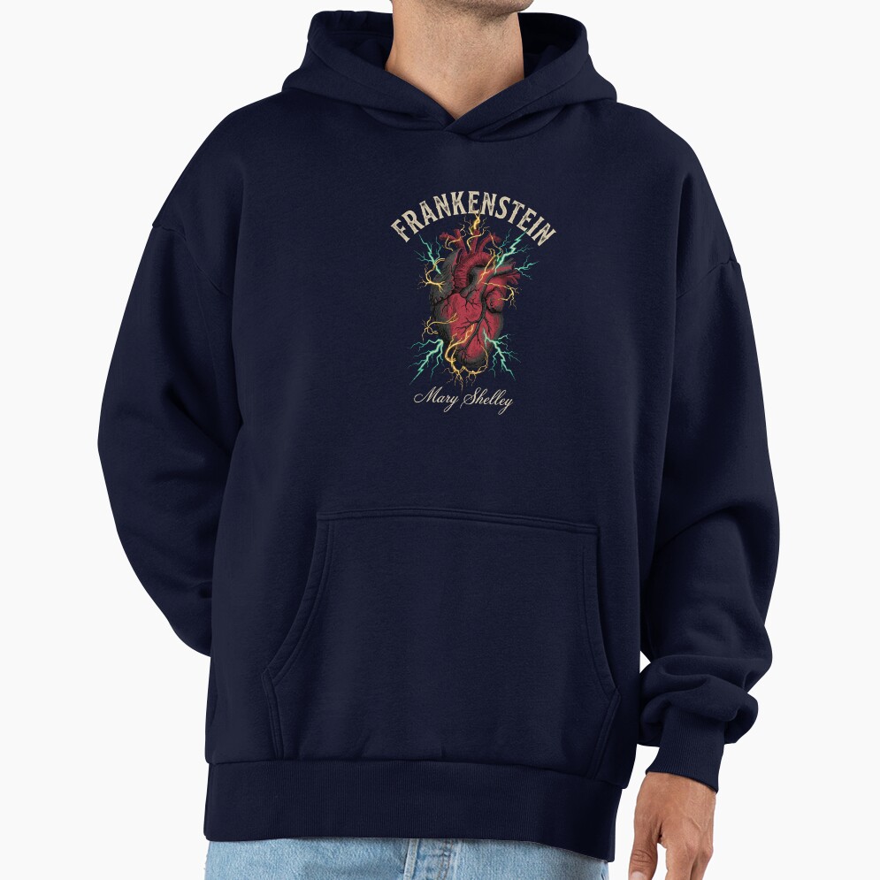 Frankenstein Anatomical Heart Lightning Hoodie - Image 5