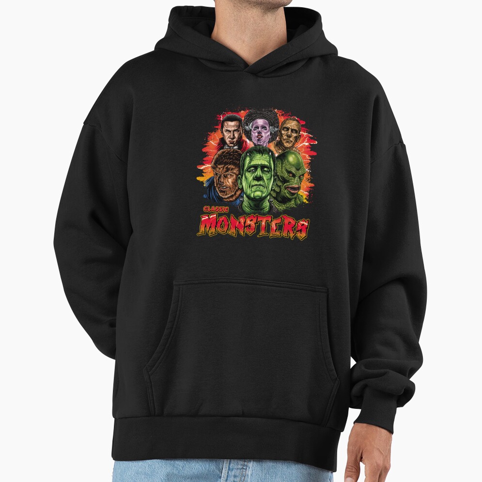 Classic Movie Monsters Frankenstein Hoodie - Image 3
