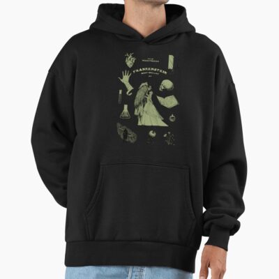Frankenstein Gothic Monster Portrait Hoodie