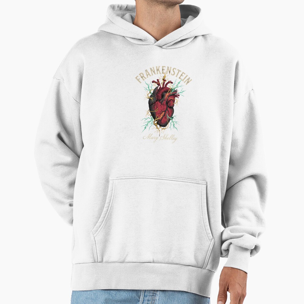 Frankenstein Anatomical Heart Lightning Hoodie - Image 2