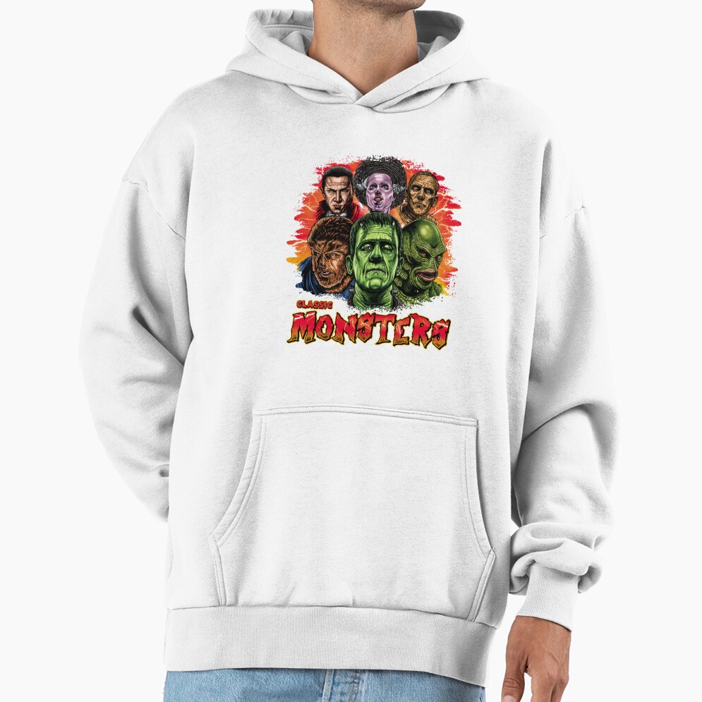 Classic Movie Monsters Frankenstein Hoodie - Image 2