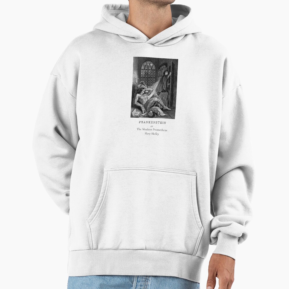 Frankenstein Mary Shelley Gothic Literature Hoodie