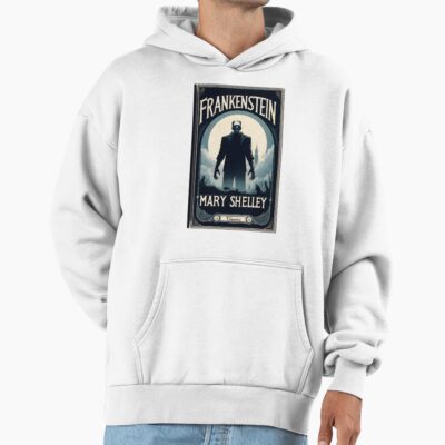 Frankenstein Book Cover Vintage Hoodie