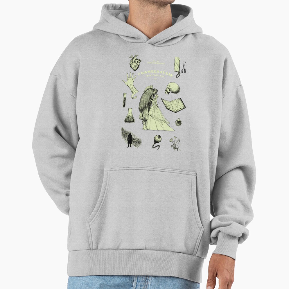 Frankenstein Gothic Monster Portrait Hoodie - Image 4